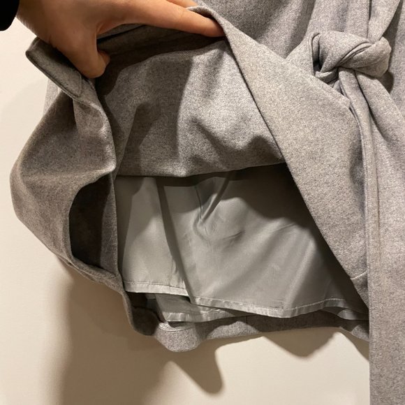 Aritzia Wilfred Wrap-Front Skirt in Gray - Picture 7 of 14